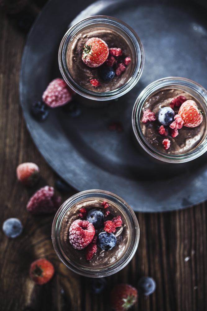 Chokolademousse med silketofu