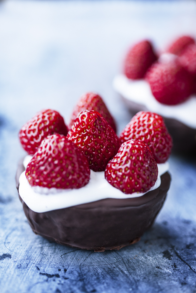 Glutenfri jordbærtærte