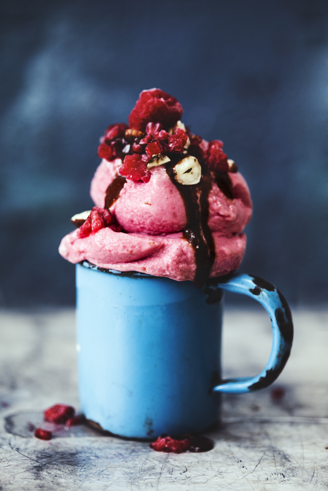 Hjemmelavet hindbæris