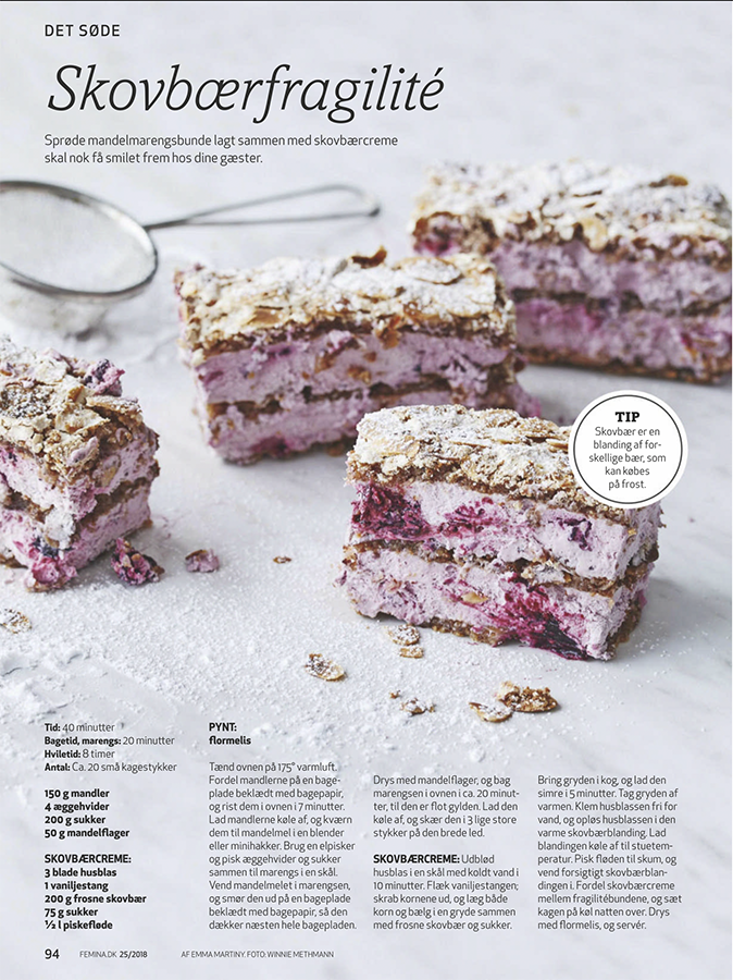 Skovbærfragilité // FEMINA NR. 25 2018